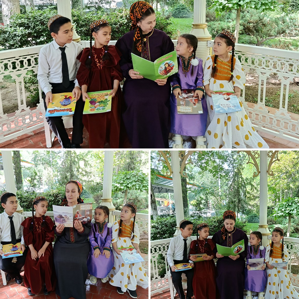 “Gül çagalar – gül döwrümiň lälesi”